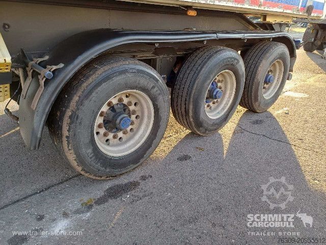 Tipper semitrailer Meierling Kipper Alukastenmulde Thermomulde 19m³