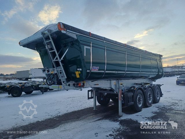 Tipper semitrailer Schmitz Cargobull Kipper Stahlrundmulde Thermomulde 24m³