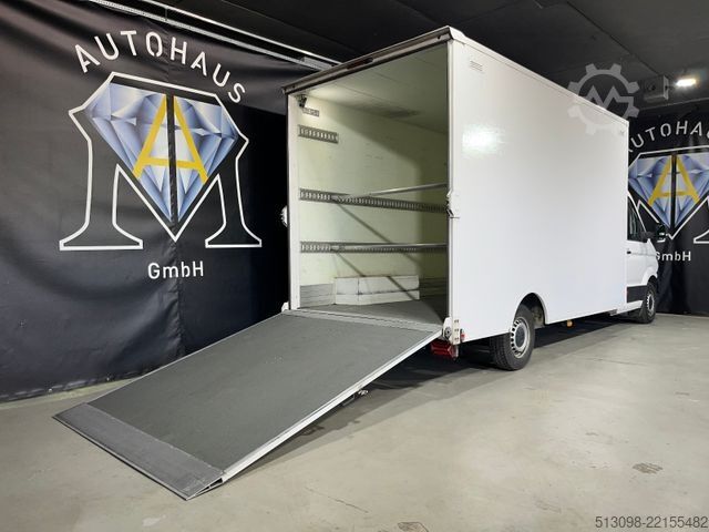 Transporter mit Koffer VOLKSWAGEN CRAFTER 2.0TDI XXXL KOFFER RAMPE KAMERA 177 PS