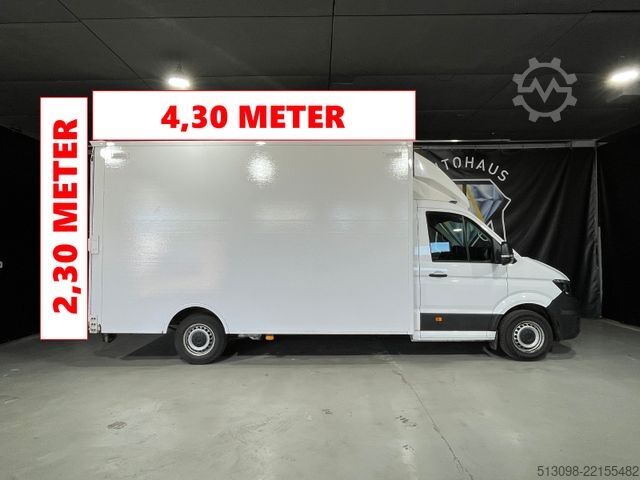 Transporter mit Koffer VOLKSWAGEN CRAFTER 2.0TDI XXXL KOFFER RAMPE KAMERA 177 PS