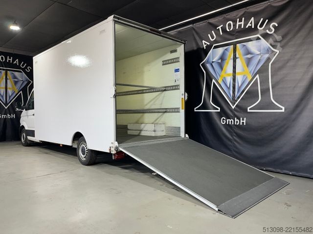 Transporter mit Koffer VOLKSWAGEN CRAFTER 2.0TDI XXXL KOFFER RAMPE KAMERA 177 PS