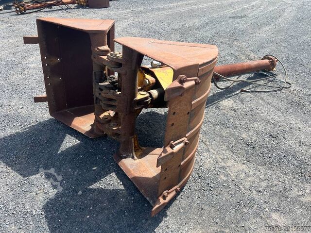 Gripper  Zweischalengreifer  mit Verlängerung / Greifer