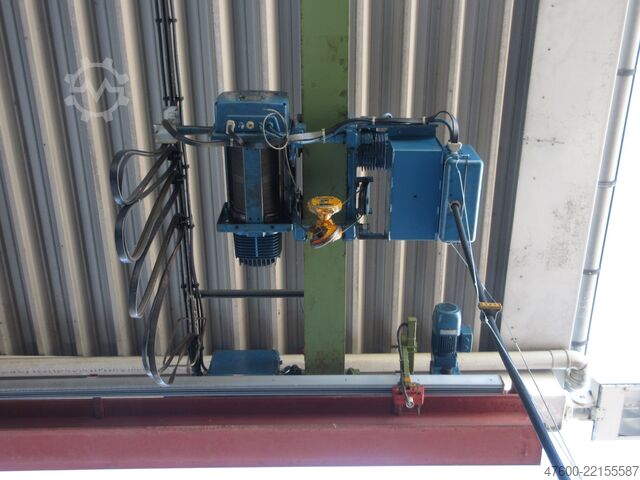 Overhead crane, crane, hall crane, track 6700 mm Demag Hallenkran Brückenkran Kran 1t Kran Seilzug PLV 1000Kg Spur 6,7m Hub 4m