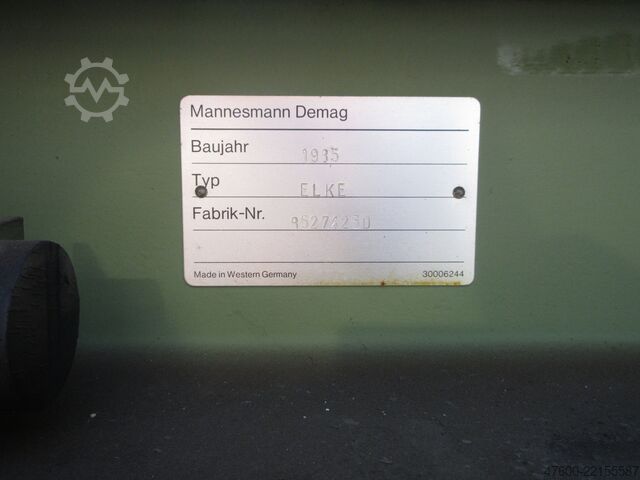 Overhead crane, crane, hall crane, track 6700 mm Demag Hallenkran Brückenkran Kran 1t Kran Seilzug PLV 1000Kg Spur 6,7m Hub 4m