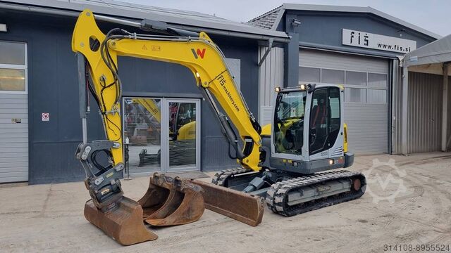 Midi-Bagger Wacker Neuson ET90 - POWERTILT - 3X BUCKETS - 2018 YEAR - CAMERA