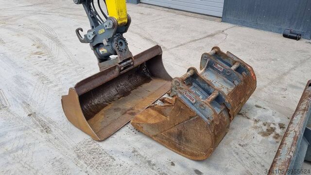 Midi-Bagger Wacker Neuson ET90 - POWERTILT - 3X BUCKETS - 2018 YEAR - CAMERA