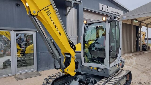 Midi-Bagger Wacker Neuson ET90 - POWERTILT - 3X BUCKETS - 2018 YEAR - CAMERA