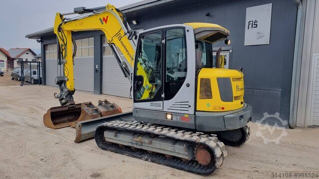 Midi-Bagger Wacker Neuson ET90 - POWERTILT - 3X BUCKETS - 2018 YEAR - CAMERA
