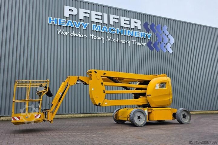 Articulated boom lift Manitou 150AETJ Compact As-Is, Weak Batteries, Electric, 1