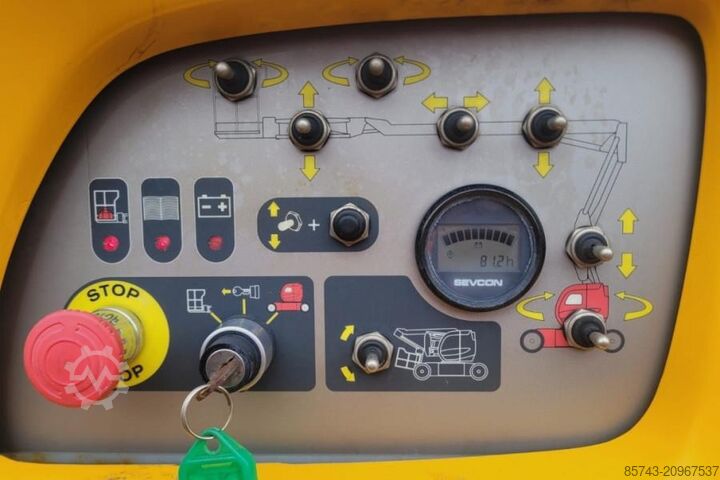 Articulated boom lift Manitou 150AETJ Compact As-Is, Weak Batteries, Electric, 1