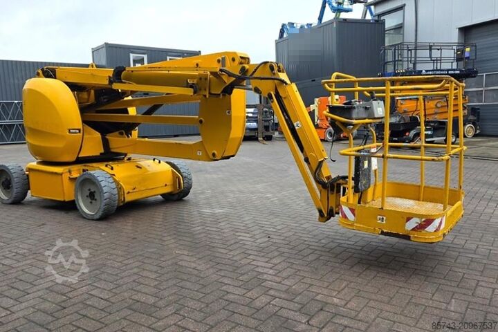 Articulated boom lift Manitou 150AETJ Compact As-Is, Weak Batteries, Electric, 1