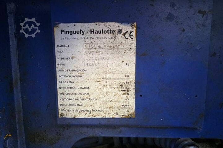 Scissor lift Haulotte Compact 12DX Diesel, 4x4 Drive, 12m Working Height