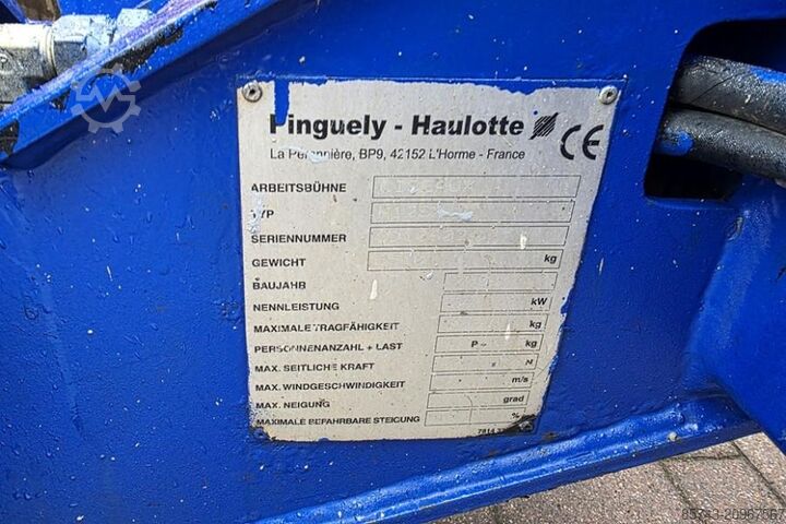 Scissor lift Haulotte H12SX Diesel, 4x4 Drive, 12m Working Height, 700kg