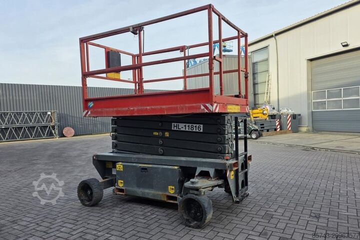 Scissor lift Holland Lift Ecostar HL-11816 As-Is, For Parts, Electric, 14m W