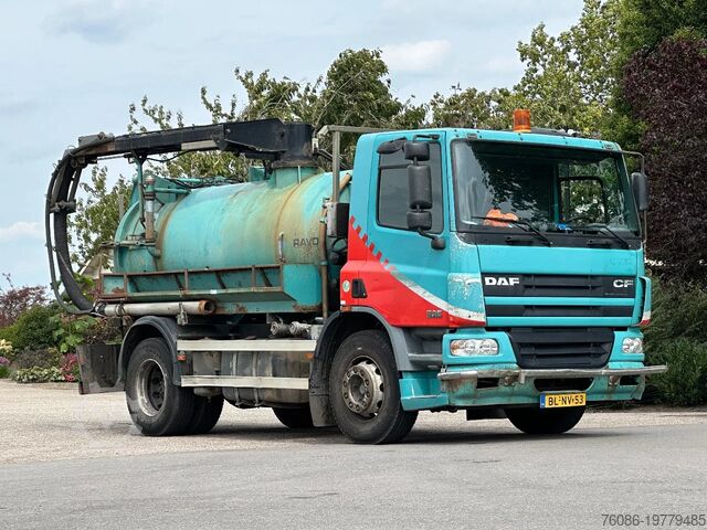 Suction vehicle DAF CF 75.250 WITH RAVO KZ7082/150 VACUUM / CHANNEL...