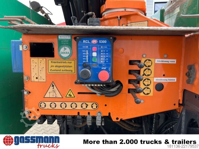 Truck mounted crane  3000-K5 + Jip, Funk