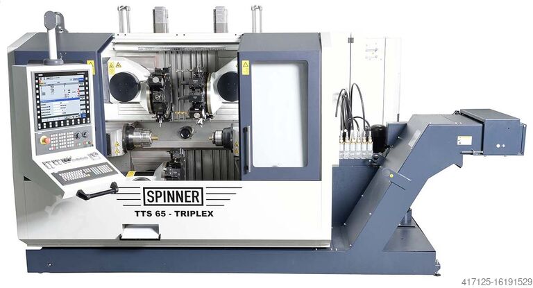 CNC Drehmaschine SPINNER TTS-65-Triplex V1