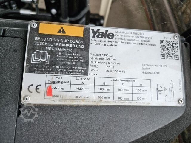 LPG Forklifts Yale GLP3.5N