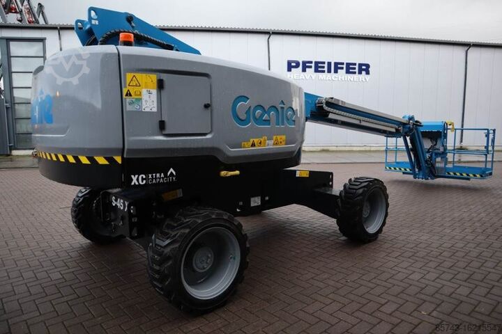 Teleskopbühne Genie S45XC Valid inspection, *Guarantee! Diesel, 4x4 Dr