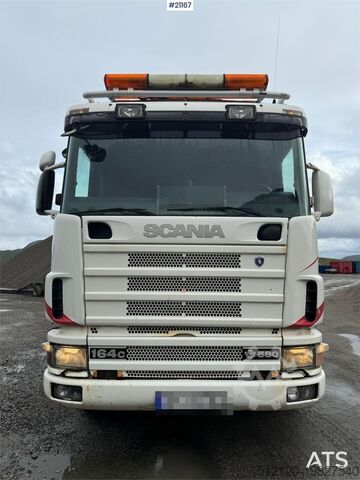 Hakenarmsystem Scania R164 6x4 Hook truck.