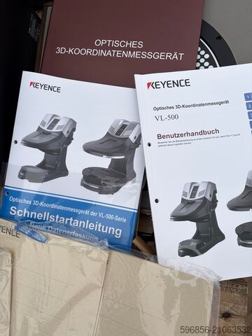 KEYENCE VL Serie optisches 3D-Scansystem VL-550, VL-500/VL-570 KEYENCE VL Series Optyczny system skanowania 3D VL-550, VL-500/VL-570 KEYENCE VL Series Optyczny system skanowania 3D VL-550, VL-500/VL-570
