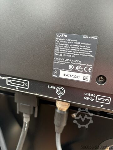 KEYENCE VL Serie optisches 3D-Scansystem VL-550, VL-500/VL-570 KEYENCE VL Series Optyczny system skanowania 3D VL-550, VL-500/VL-570 KEYENCE VL Series Optyczny system skanowania 3D VL-550, VL-500/VL-570