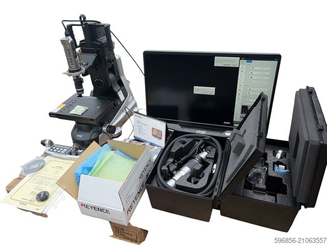 Keyence VHX-7000 – Digitalmikroskop (komplettes Set) Keyence VHX-7000 – Cyfrowy mikroskop  (kompletny zestaw) Keyence VHX-7000 – Cyfrowy mikroskop  (kompletny zestaw)