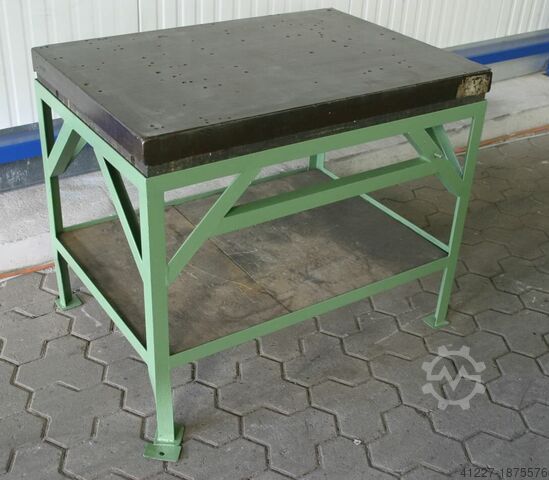 Aufspannplatte Stahl Abmessungen 1010/710/H840 mm