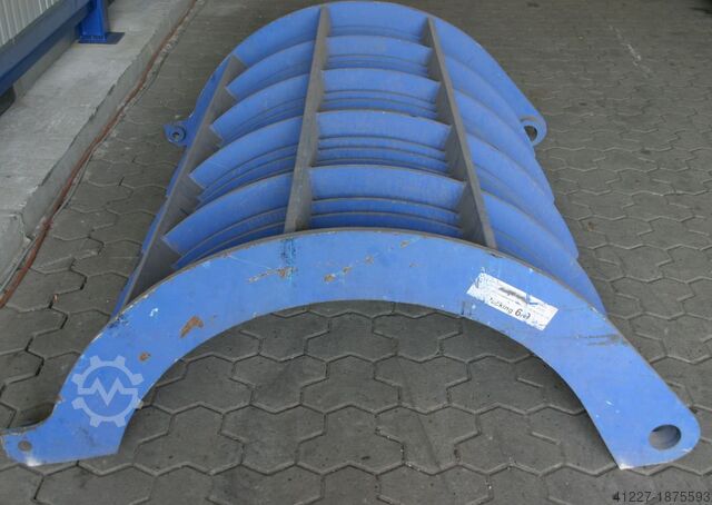 Sieve for shredder system MAIER Ersatzteil 65 x 65 mm