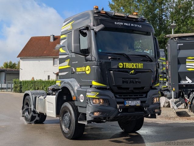 Standard SZM MAN TGS 22.480 BL SA 4X4 Voll- Allrad, LoF, MIETEN?