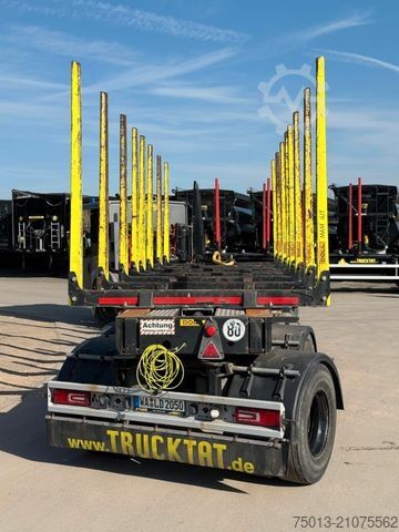 Holztransport Auflieger DOLL LOGO 21 mit 8 Schemeln, Mammut 9 to.