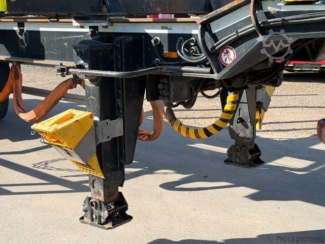 Holztransport Auflieger DOLL LOGO 21 mit 8 Schemeln, Mammut 9 to.