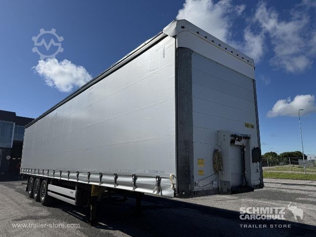 Auflieger mit Pritsche & Plane Schmitz Cargobull Curtainsider Standard
