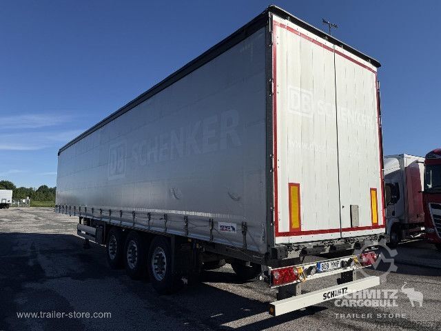Auflieger mit Pritsche & Plane Schmitz Cargobull Curtainsider Standard