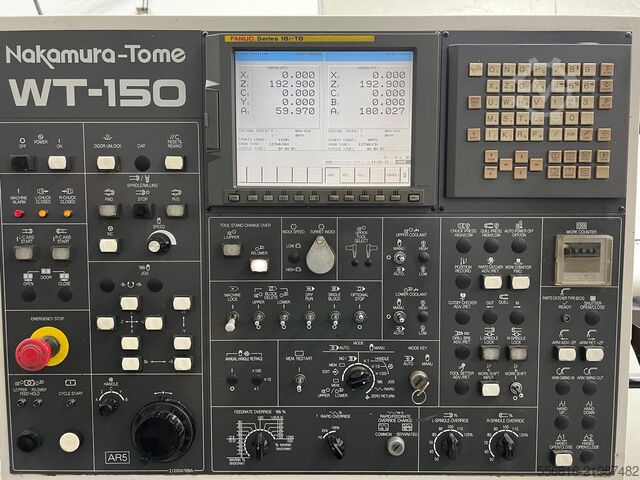 CNC DREHMASCHINE NAKAMURA WT150