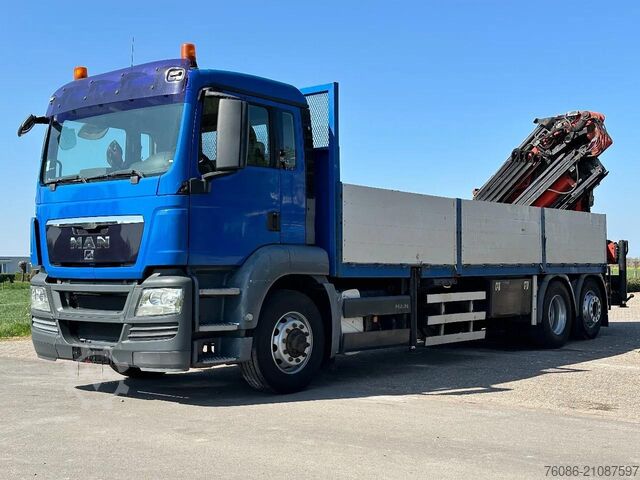 Kranwagen MAN TGA 26.440 6x4 HYDRODRIVE!!PALFINGER 29tm Fly j...
