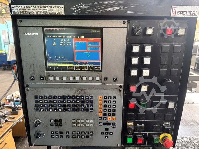 Bed type milling machine - Universal SACHMAN T 314 HS / T22 HS