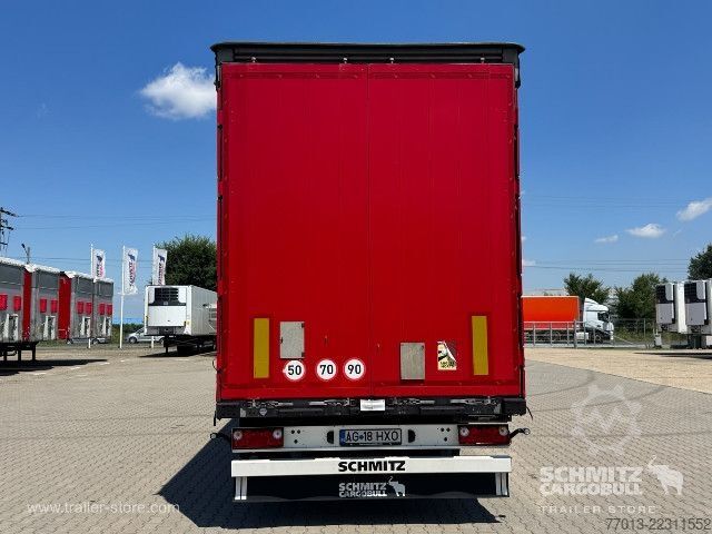 Auflieger mit Pritsche & Plane Schmitz Cargobull Curtainsider Mega