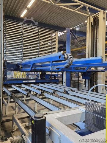 Flachglas-Schneideanlage mit Beschickung Hegla OPTIMAX 6133ES