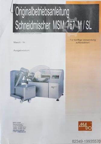 Meat processing machine Mado MSM 767 M