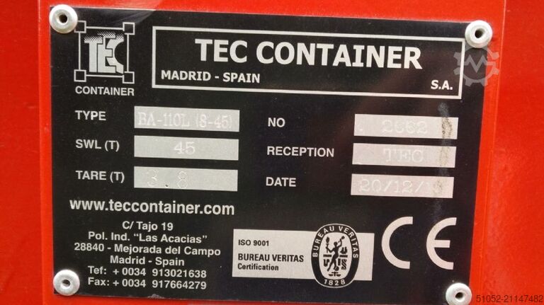 Spezialgerät *Sonstige TEC Container BA-110L (8-45)