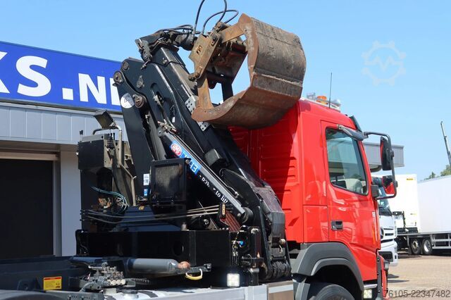 Crane Volvo FMX 420 Kipper+Kraan H.M.F. 1943Z2 Rotor+Grijper
