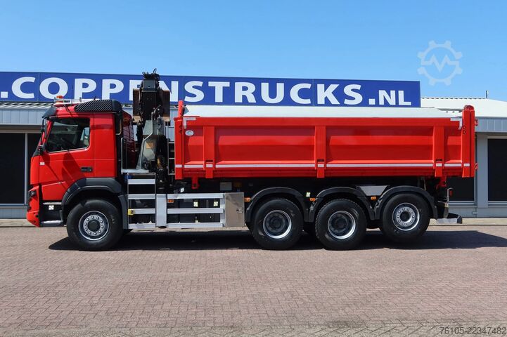 Crane Volvo FMX 420 Kipper+Kraan H.M.F. 1943Z2 Rotor+Grijper