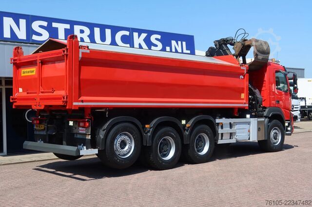 Crane Volvo FMX 420 Kipper+Kraan H.M.F. 1943Z2 Rotor+Grijper