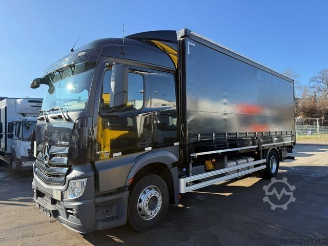 LKW mit Pritsche & Plane MERCEDES-BENZ ACTROS 1835 L STREAMPACE Plane 7,3m LBW *EDSCHA