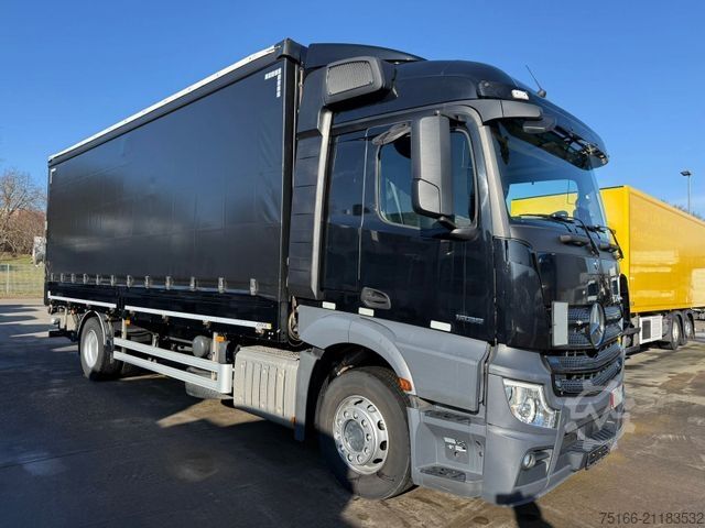 LKW mit Pritsche & Plane MERCEDES-BENZ ACTROS 1835 L STREAMPACE Plane 7,3m LBW *EDSCHA