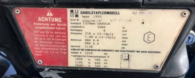 Gabelstapler Hyster H 4.00 XL-5