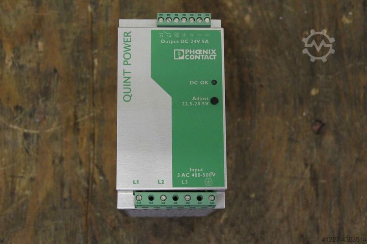 DIN rail power supply Phoenix Contact QUINT-PS 3x400-500AC/24DC/5