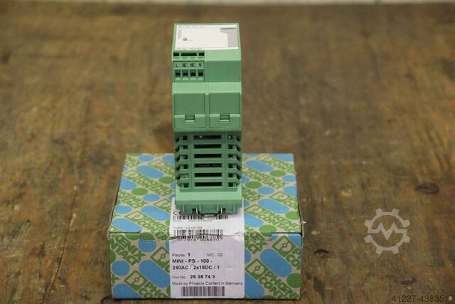DIN rail power supply Phoenix Contact MINI-PS-100-240AC/2X15DC/1
