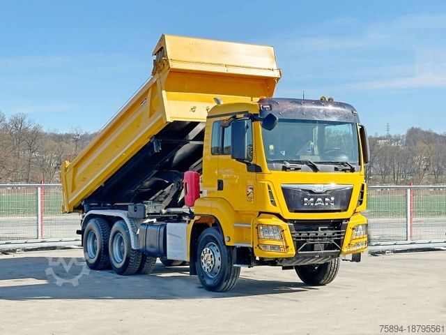 Tipper truck MAN TGS 33.440 * KIPPER 5,20 m + BORDMATIC * 6x4